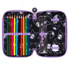 St.Majewski, Kuromi, penar dublu cu rechizite scolare, Black