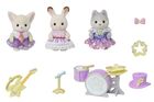 Sylvanian Families, 40th Anniversary, Baby Starry Concert, figurine cu accesorii, 5845