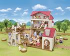 Sylvanian Families, Casa mare rustica cu camera la mansarda, set cu figurine, 5727