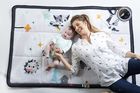 Tiny Love, Taramul magic, Gigant, covoras interactiv, alb-negru, 100-150 cm