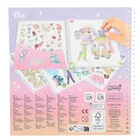 Top Model, Unicorn Ylvi, Dress Me Up, set creativ cu autocolante