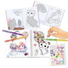 Top Model, Unicorn Ylvi, Pop&Paint, carte de colorat senzoriala, set artistic