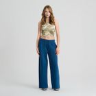 Top reiat kaki cu adaos de modal NOWEAR