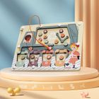 Topbright, Puzzle magnetic Sortarea gunoiului, 36 luni