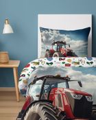 Tractor, set lenjerie de pat single, 160-200 cm