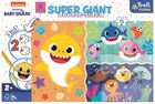 Trefl, Baby Shark, Super Giant, puzzle, 15 piese