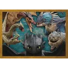 Trefl, How To Train Your Dragon, puzzle 4in1