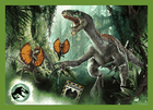 Trefl, Jurassic Park, Dinozaurii amenintatori, puzzle 4 in 1, 207 elemente
