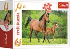 Trefl, Lumea calutilor, puzzle mini, 54 elemente, 1 buc.