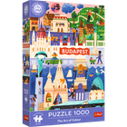 Trefl, Premium Plus, The Art of Colour, Budapest, puzzle, 1000 piese
