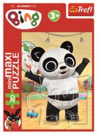 Trefl, Prietenii lui Bing, puzzle mini maxi, 20 elemente, 1 buc.