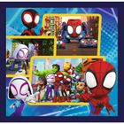 Trefl, Spidey si Prietenii sai fantastici, puzzle 3in1, 106 piese