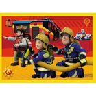 Trelf, Pompierul Sam, puzzle 4in1, 207 piese