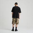 Tricou basic negru cu croiala relaxed NOWEAR