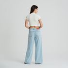 Tricou crop top cu adaos de modal NOWEAR