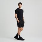 Tricou de antrenament negru cu tehnologie Cool Dry NOWEAR