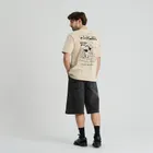 Tricou oversize cu imprimeu Mickey Mouse NOWEAR