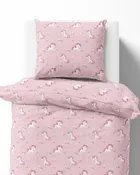 Unicorn, set lenjerie de pat single, 160-200 cm