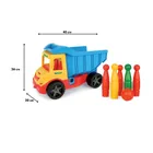Wader, Multi Truck, basculanta cu popice, set de joaca