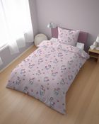XOXO, set de lenjerie de pat pentru tineri, 140-200 cm + 70-80 cm, Unicorns