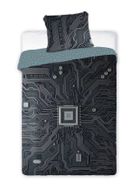 AI, set lenjerie de pat single, Fluo, 140-200 cm