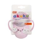 Akuku, cana pentru invatarea bautului, 6 luni+, roz