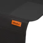 Akuku, covoras pentru scaun auto, scurt, negru
