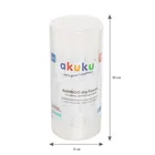 Akuku, prosoape de bambus pentru bebelusi, 18-25 cm, 100 buc.