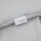 Albero Mio, Patura pentru scaun auto, calduroasa, gri