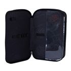 Astrabag, Jumbo, penar cu 3 compartimente, cu rechizite scolare, Blue Pixel