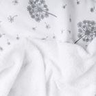 Babymatex, Maxi, halat de baie din bumbac froté pentru bebelusi, alb, 100-100 cm