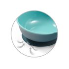 BabyOno, castron cu capac, albastru