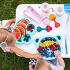 BabyOno, Juicy Orange, jucarie pentru dentitie cu zornaitoare
