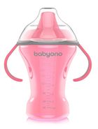 BabyOno, Natural Nursing, cana anticurgere cu cioc tare, 260 ml