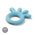 BabyOno, Octopus, jucarie pentru dentitie din silicon, albastru