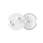 BabyOno, set protectie priza cu adeziv si capac rotativ, 6 buc.