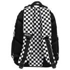 BackUp, rucsac pentru scoala, cu 3 compartimente, Chessboard