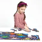 Banana Panda, I Love Puzzle, Dinozauri, set de puzzle-uri, pentru varsta de 4+, 60 piese