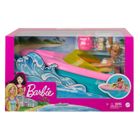 Barbie, Barca cu motor, set de joaca cu papusa