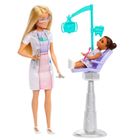 Barbie, Cariera, Dentista, set de joaca cu 2 papusi si accesorii