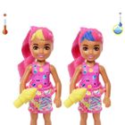 Barbie, Color Reveal, Neon Tie-Dye, papusa Chelsea, 1 buc.