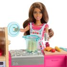 Barbie, Cook & Create Kitchen, set de joaca cu papusa si accesorii