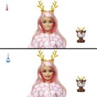 Barbie, Cutie Reveal, Pamant de iarna, papusa cu accesorii, 1 buc.