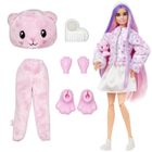 Barbie, Cutie Reveal, papusa ursulet si accesorii