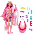 Barbie, Extra Fly, papusa Hippie de plaja cu accesorii