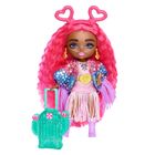 Barbie, Extra Minis, mini papusa, par roz