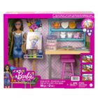 Barbie, Studio de arta Relax & Create, set cu papusa si accesorii