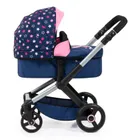 Bayer Design, Xeo, carucior multifunctional pentru papusi, bleumarin-roz