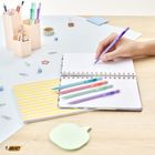 Bic, Matic Pastel, creion automatic cu radiera, HB, Pouch, 0,7 mm, 5 buc.