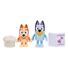 Bluey, Restaurant de lux, set cu figurine, 2 buc.